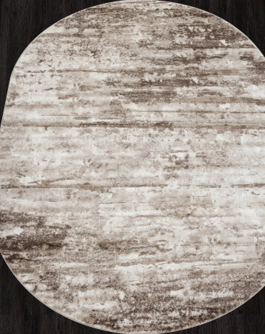 Ковер российский F176 ALABAMA (Хит-сет, бежевый) овальный