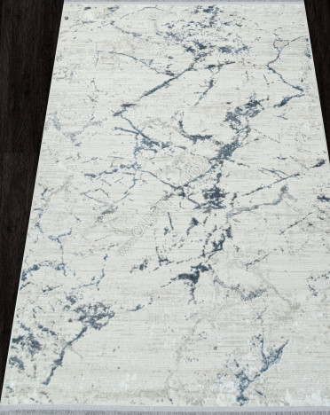 Ковер турецкий 26306A RUBI (Хит-сет, серый, кремовый)