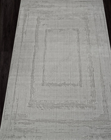 Ковер турецкий D278A Berlin (PP Heatset Высокоплотный, серый)