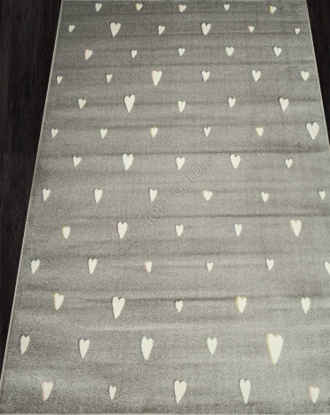 Ковер российский C210 IZUMRUD (Фризе, серый)