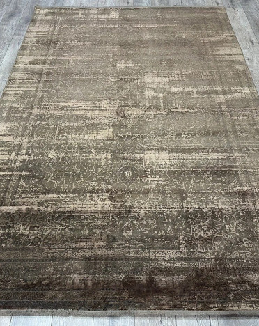 Ковер турецкий B212P2 MONZA (Акрил, Эвкалиптовый шелк, коричневый)