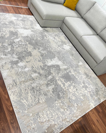 Ковер российский AC22 LIMAN (Полиэстер, серый)