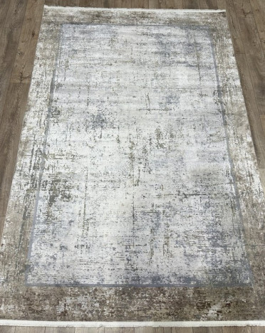 Турецкий ковер Elite Carpet COUTURE 06314A (Акрил - Полиэстер, бежевый, серый)