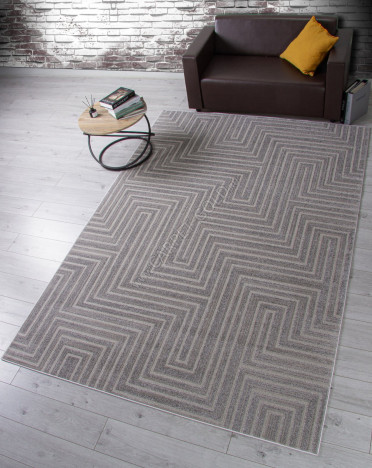 Ковер F412 - LIGHT GRAY - Прямоугольник - коллекция DIOS