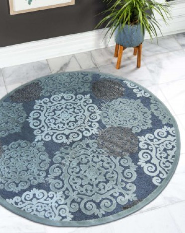 Ковер бельгийский 38001-5565-50 Genova (Вискоза) круглый