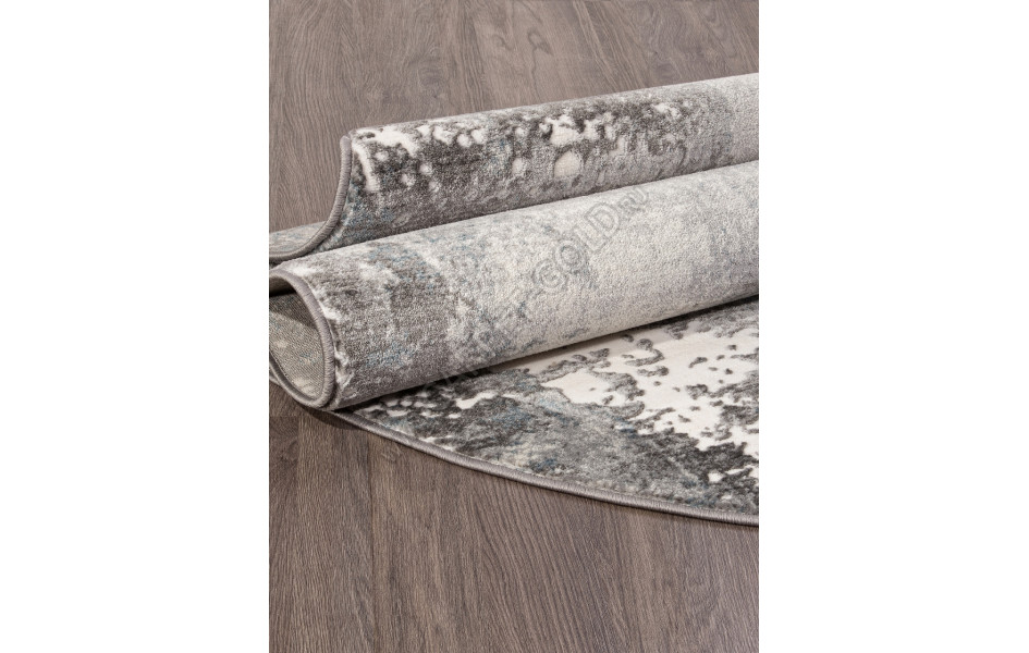 Ковер D996 - GRAY - Овал - коллекция ATLANTIS