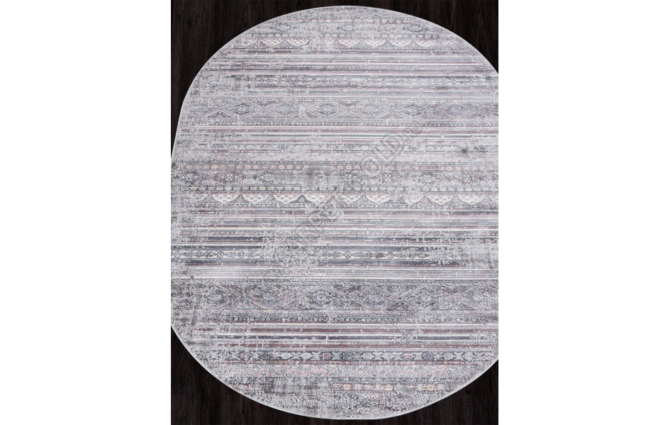 Ковер F260 - PINK - Овал - коллекция ZUMMA