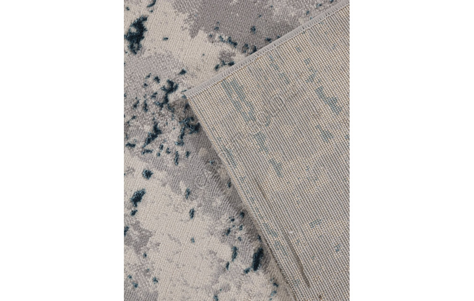 Ковер F169 - CREAM-D.BLUE - Дорожка - коллекция LIMAN